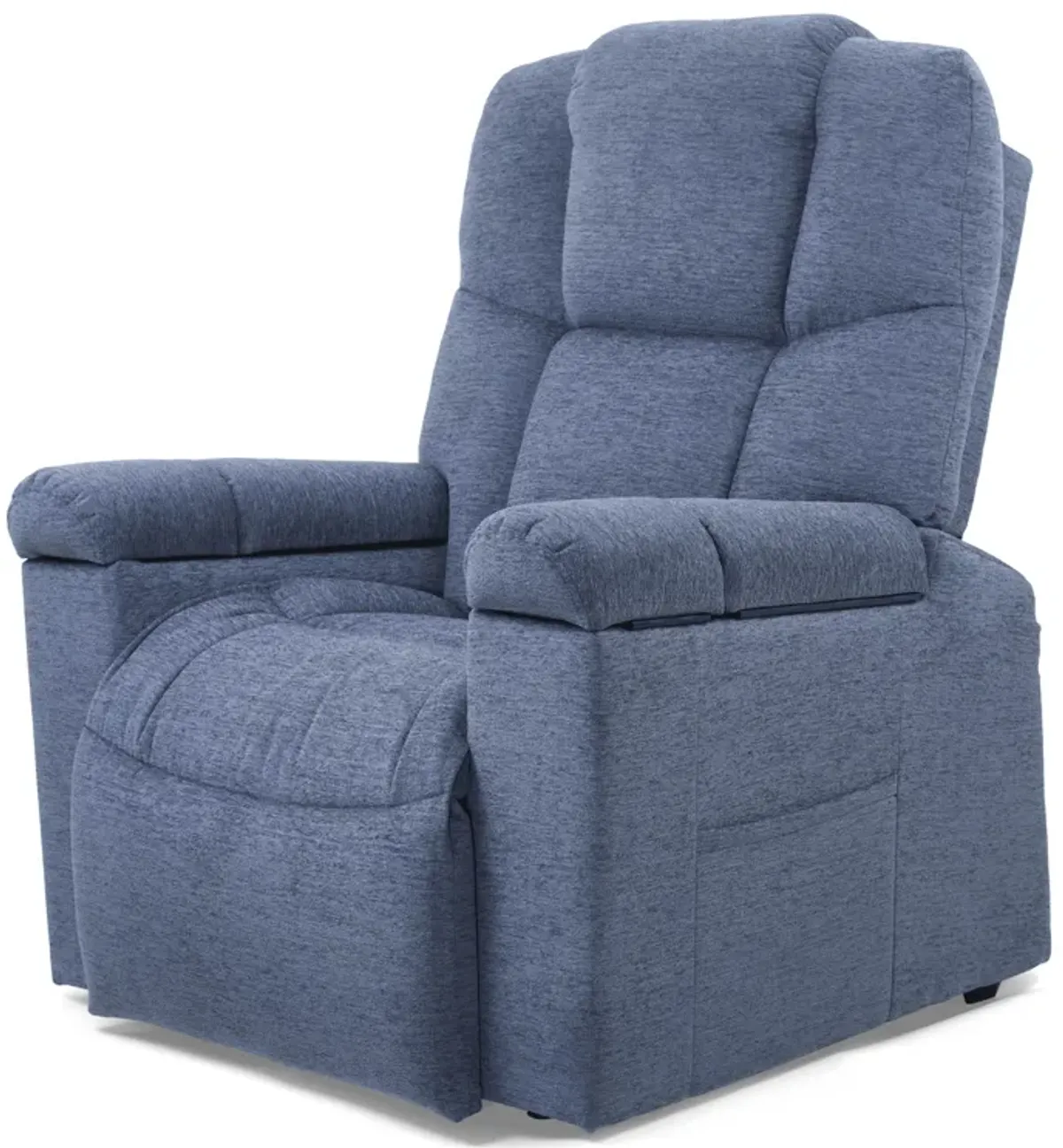 Ultra Comfort Rigel Medium-Large Lift Chair with Infrared Heat in Oxford Blue