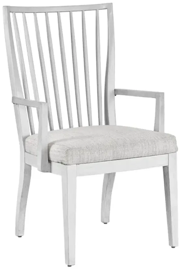 Universal Modern Farmhouse Bowen Dove Wing/White Side Chair