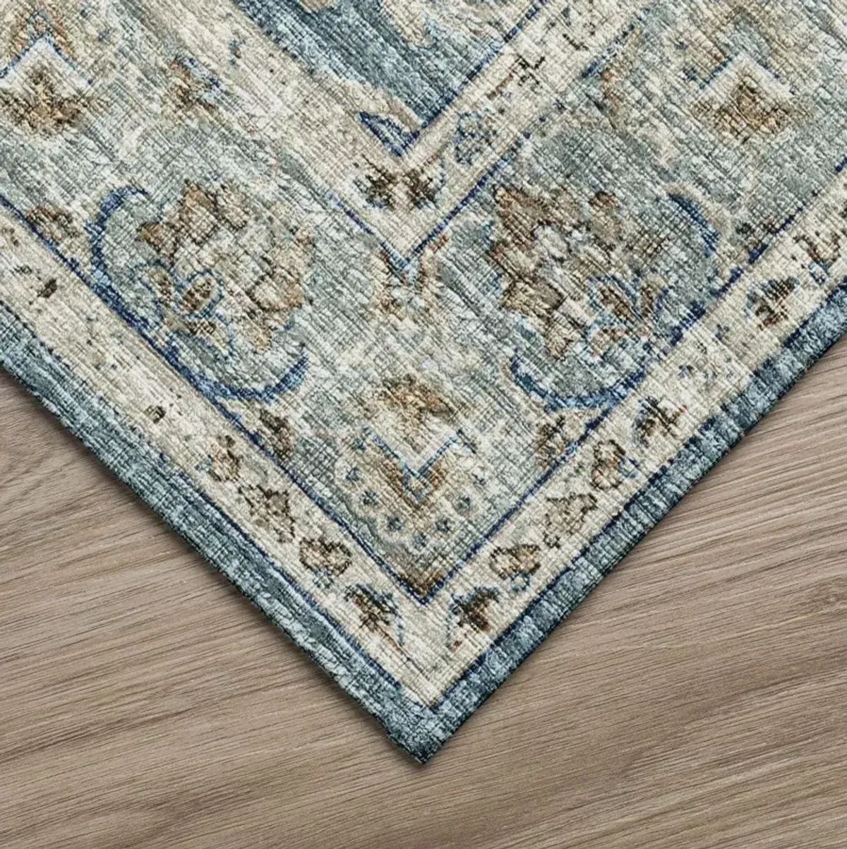 Dalyn Turquoise Medallion Tapestry 5'X8' Area Rug