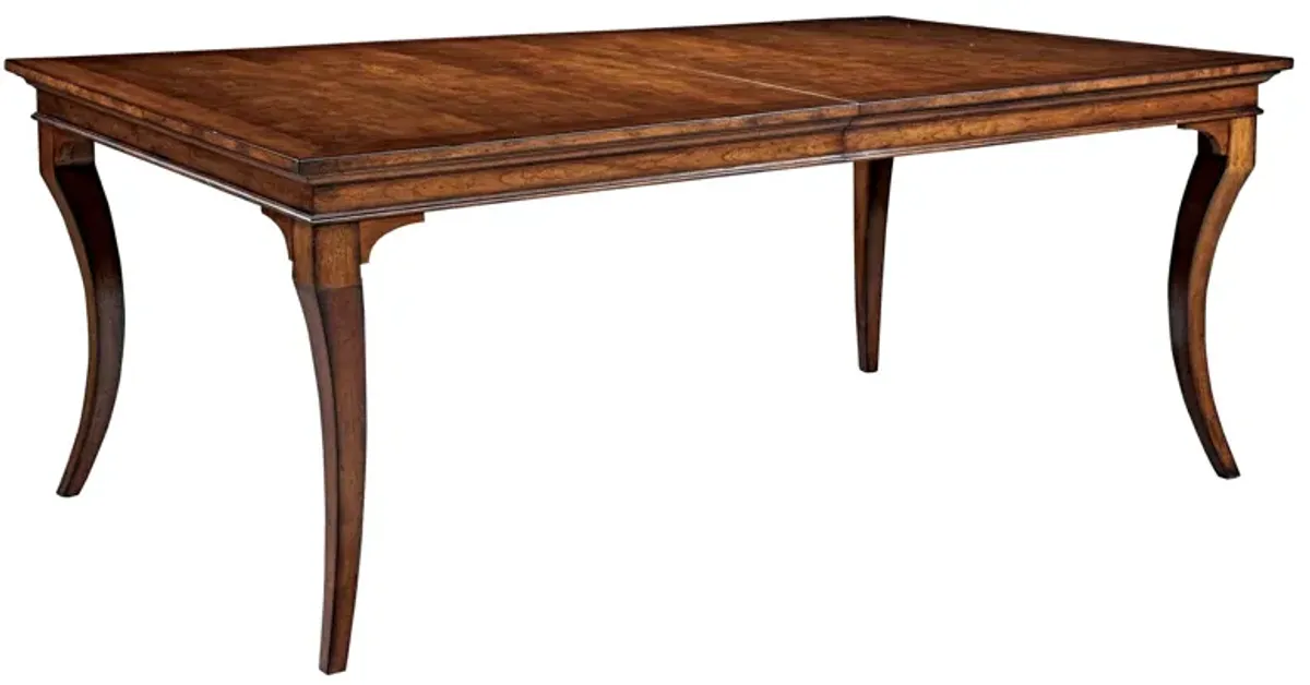 Hekman Dining Table Macadamia Finish European Legacy