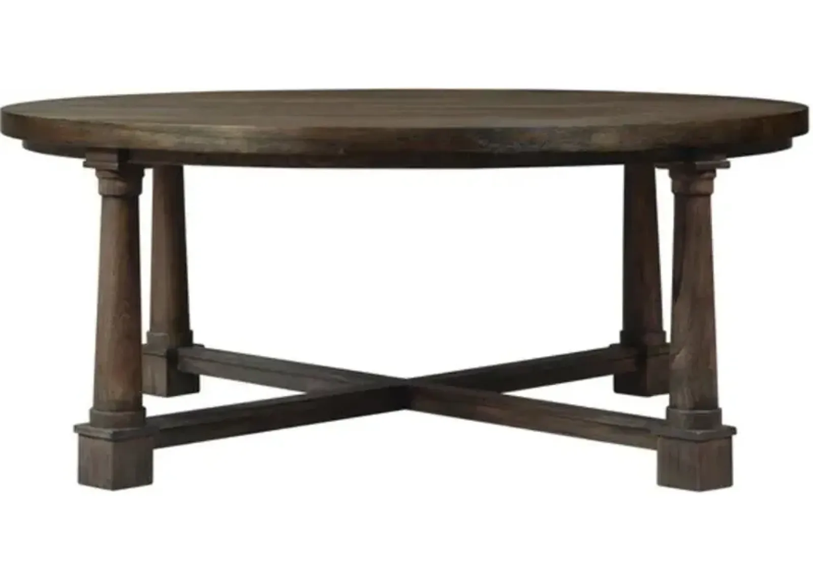 Hekman Classic Heirloom Round Wooden Coffee Table