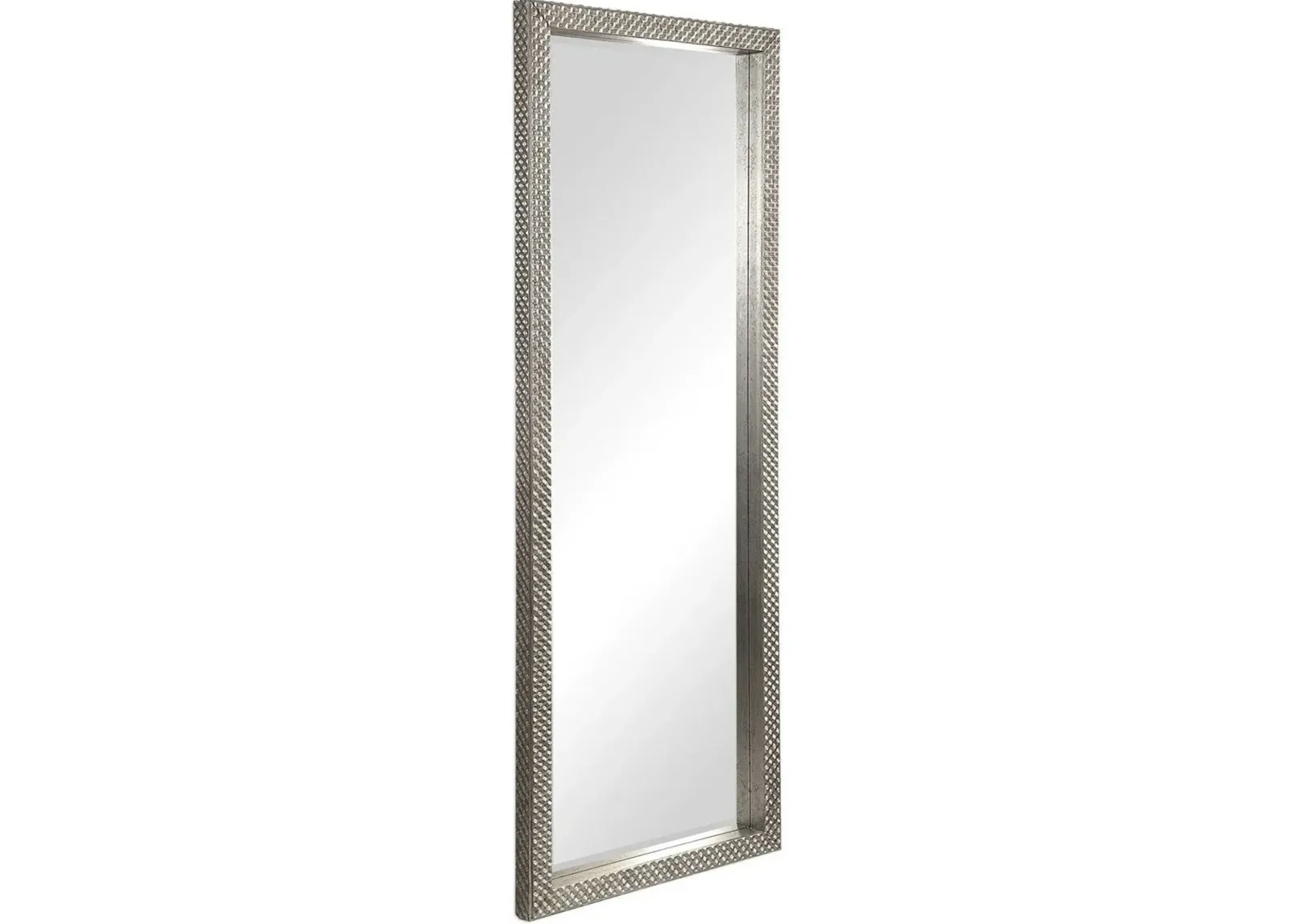 Uttermost Cacelia Metallic Silver Floor Mirror