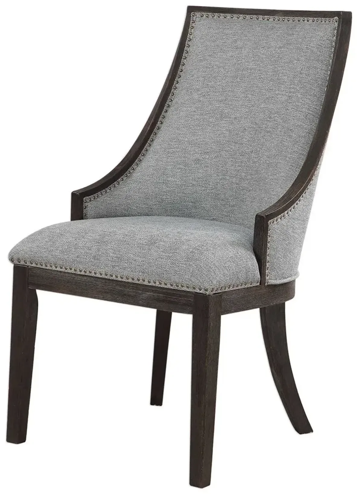 Uttermost Janis Light Denim Dining Chair