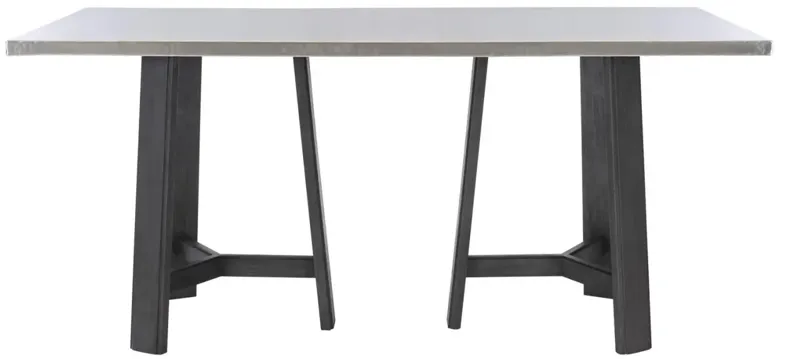 HARDING SMOKE FINISH DINING TABLE