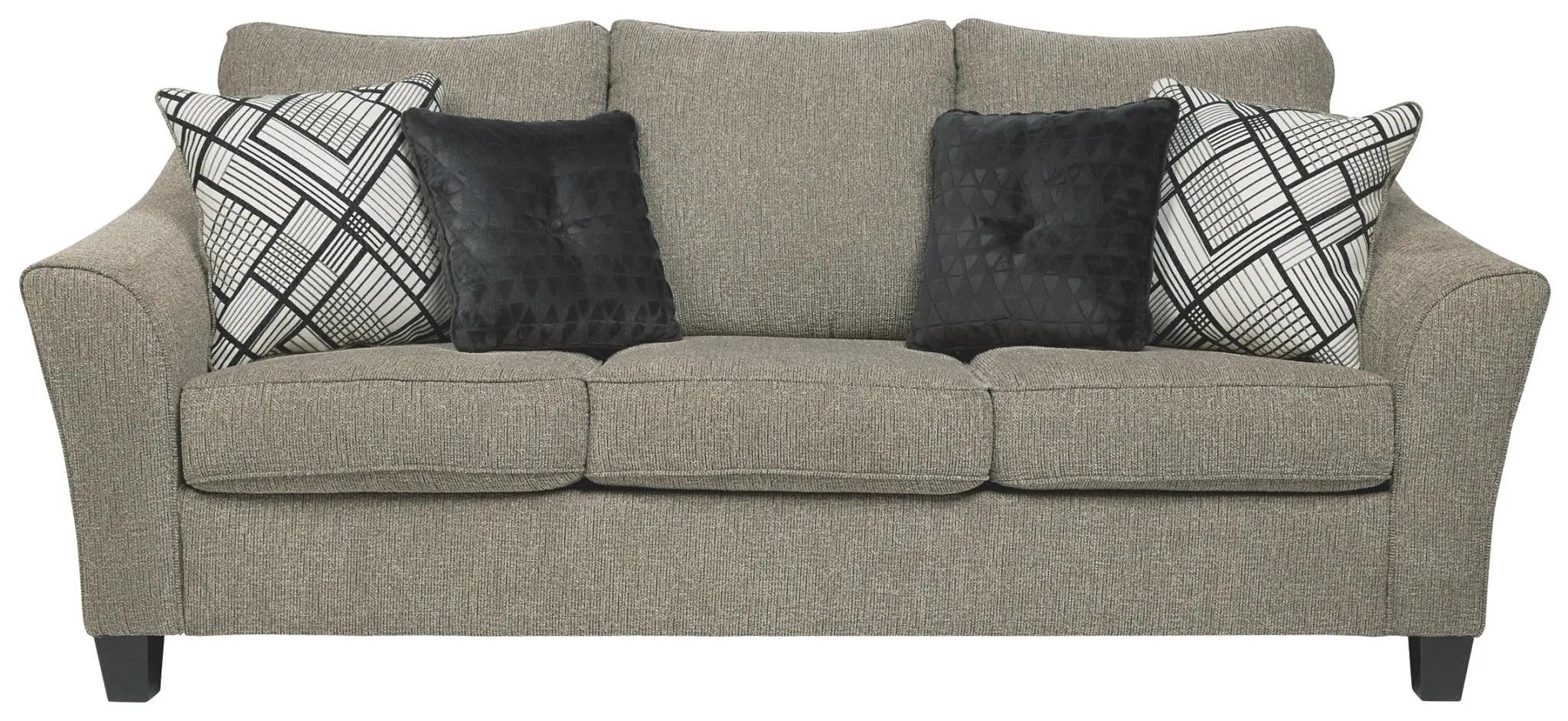 BARNESLEY SOFA PLATINUM BENCHCRAFT