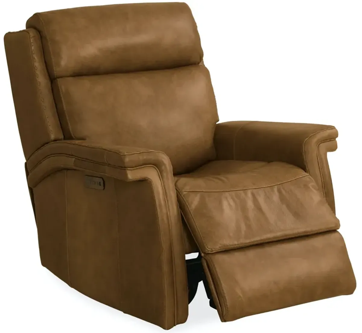 Hooker Furniture Poise Power Leather Recliner with Power Headrest