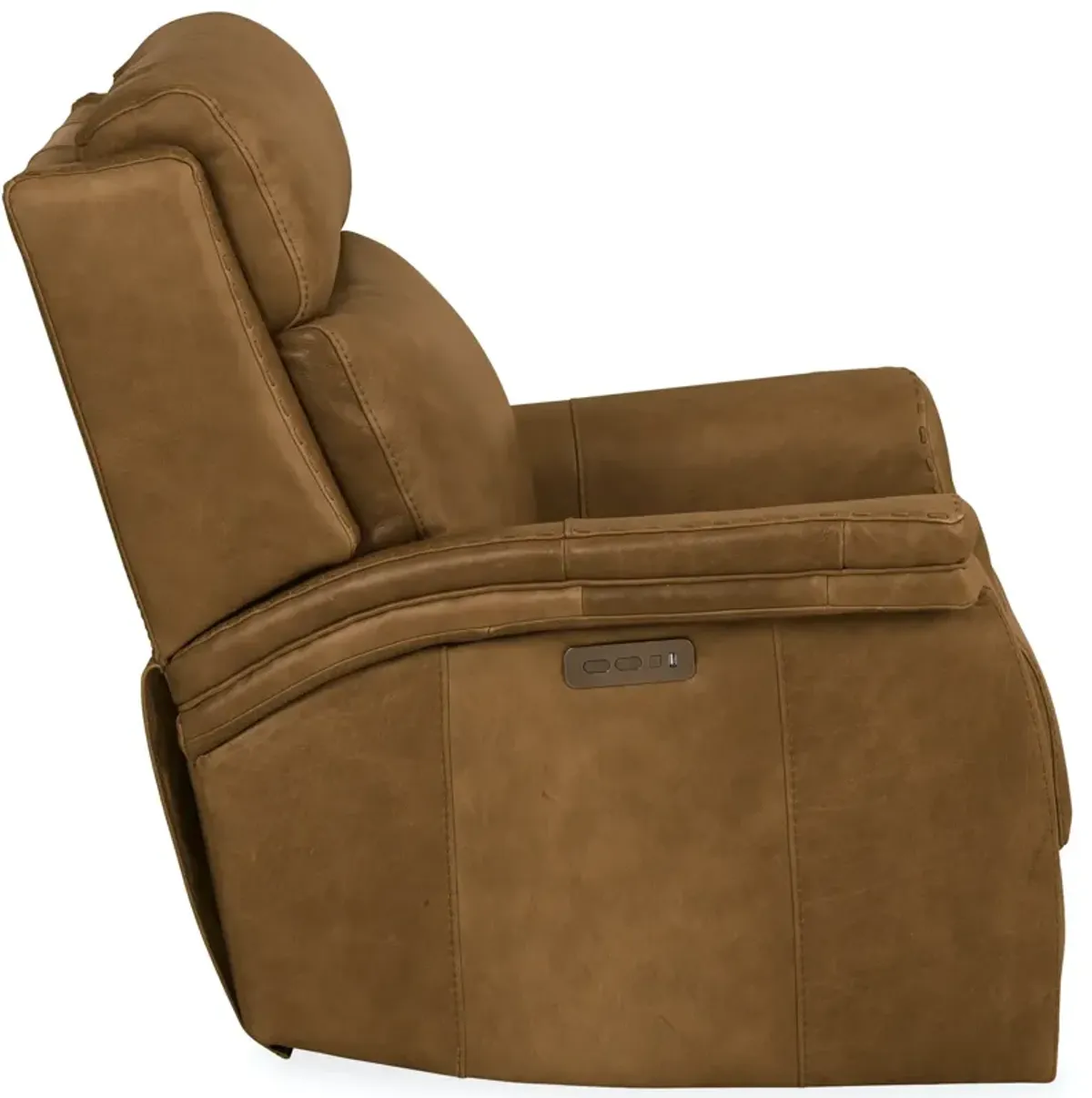 Hooker Furniture Poise Power Leather Recliner with Power Headrest