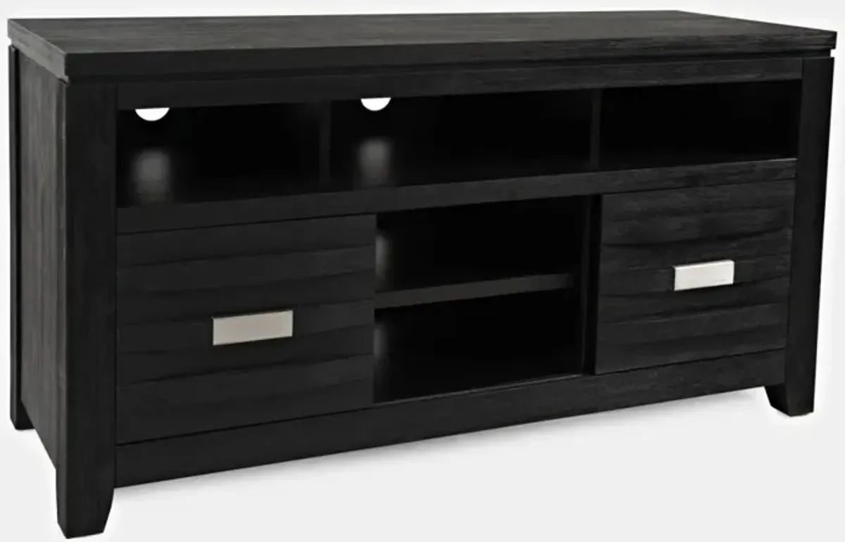 Jofran Altamonte 50 Inch Dark Charcoal Media Entertainment TV Stand