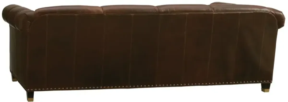 SPRINGFIELD LEATHER SOFA CARLYLE