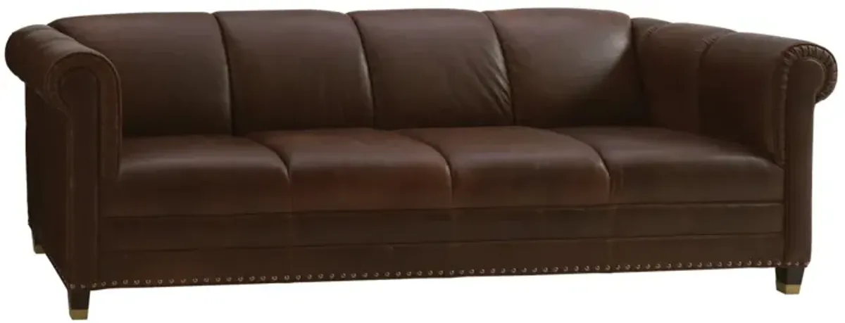 SPRINGFIELD LEATHER SOFA CARLYLE