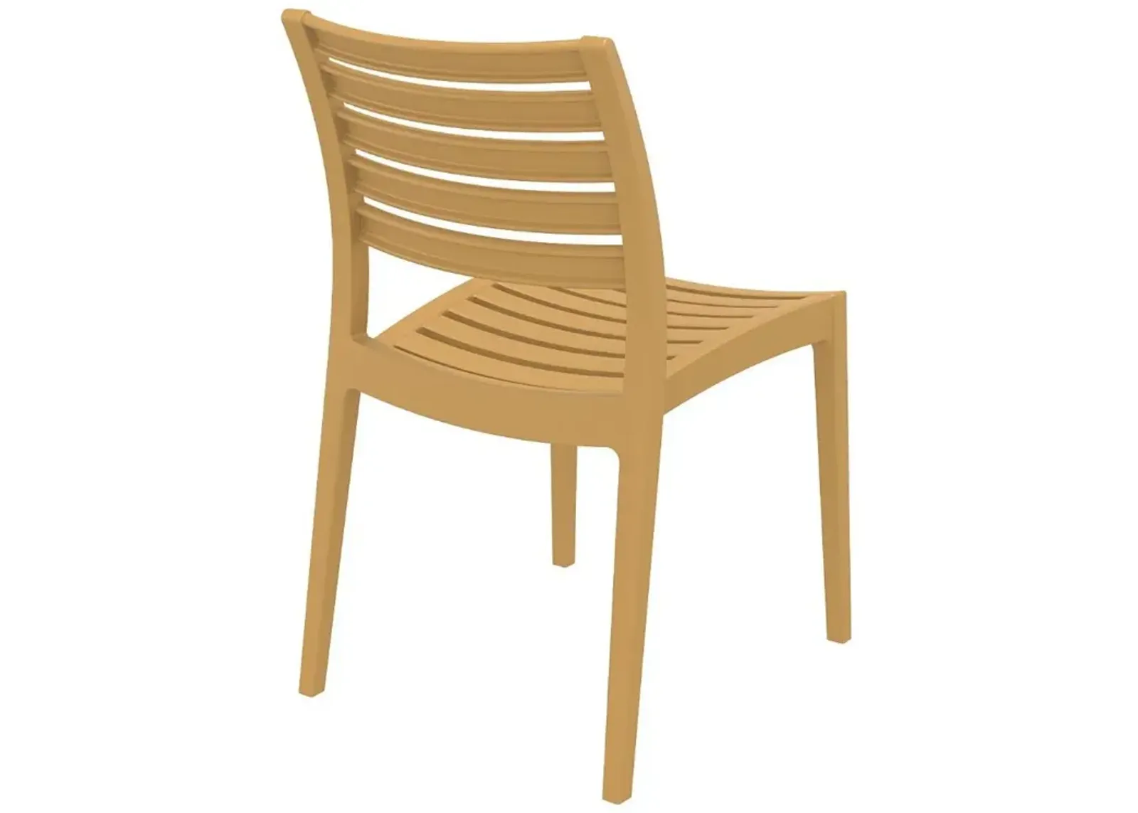 Ares Outdoor Dining Chair Teak Brown