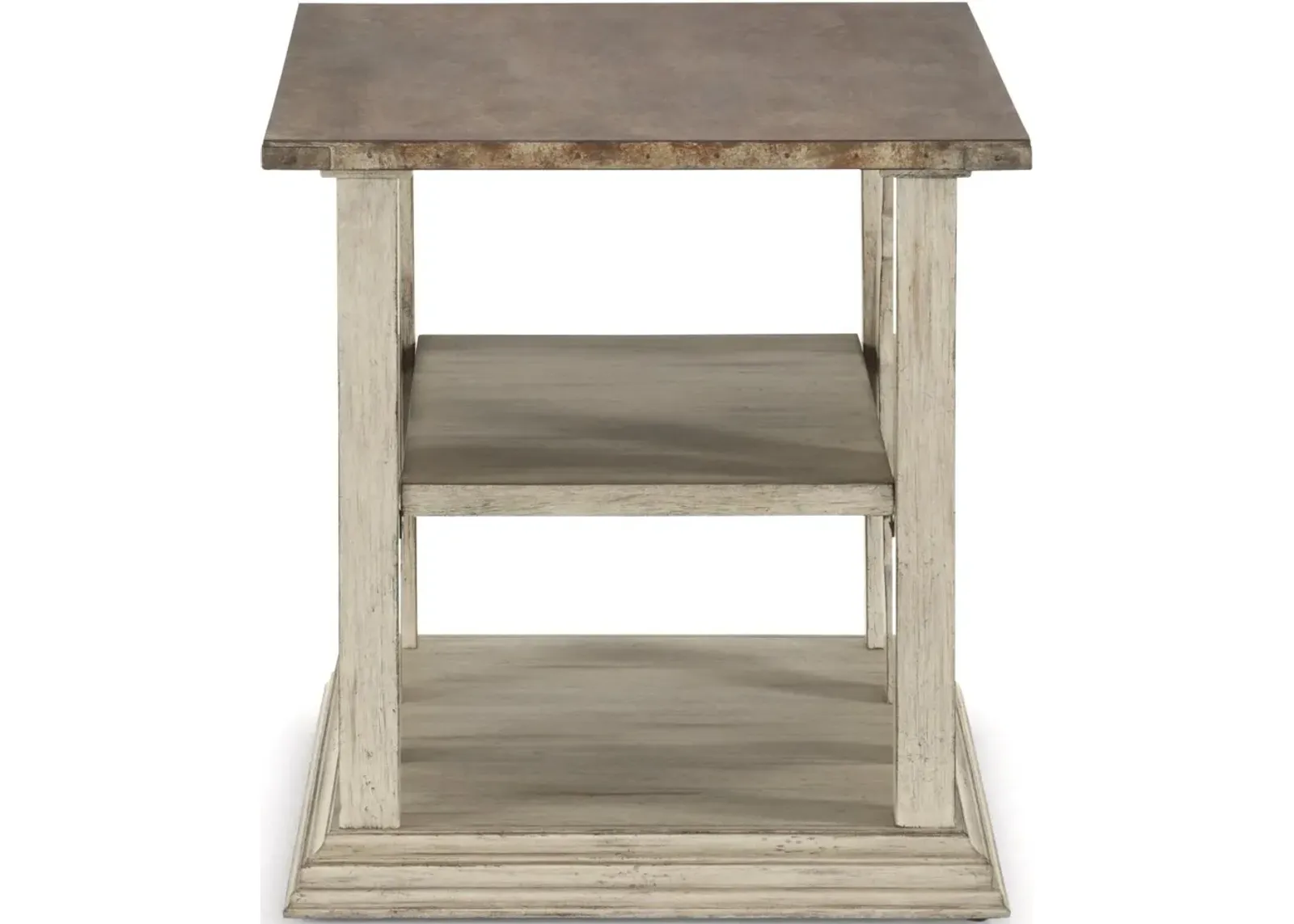 Flexsteel Estate Antiqued End Table