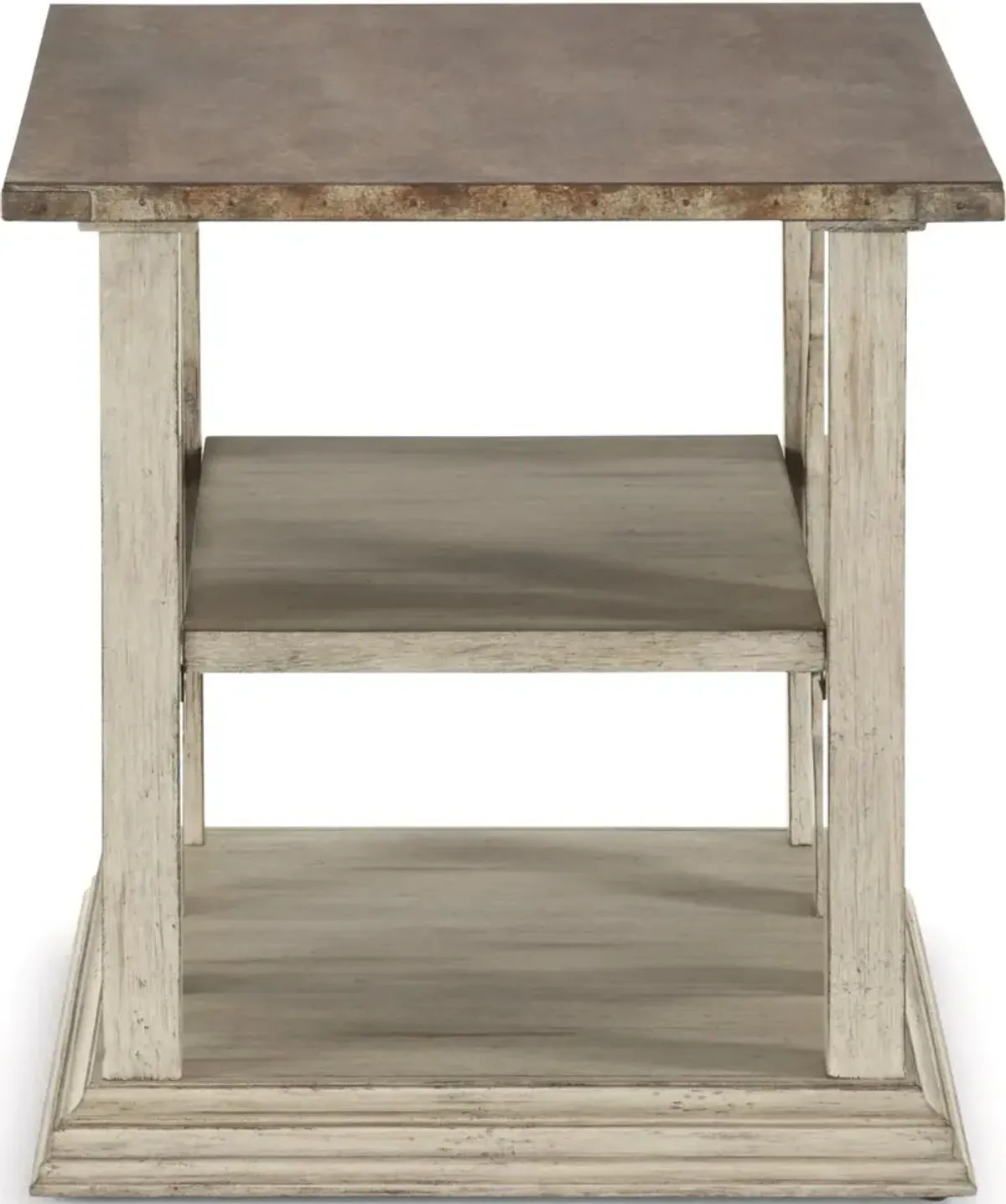 Flexsteel Estate Antiqued End Table