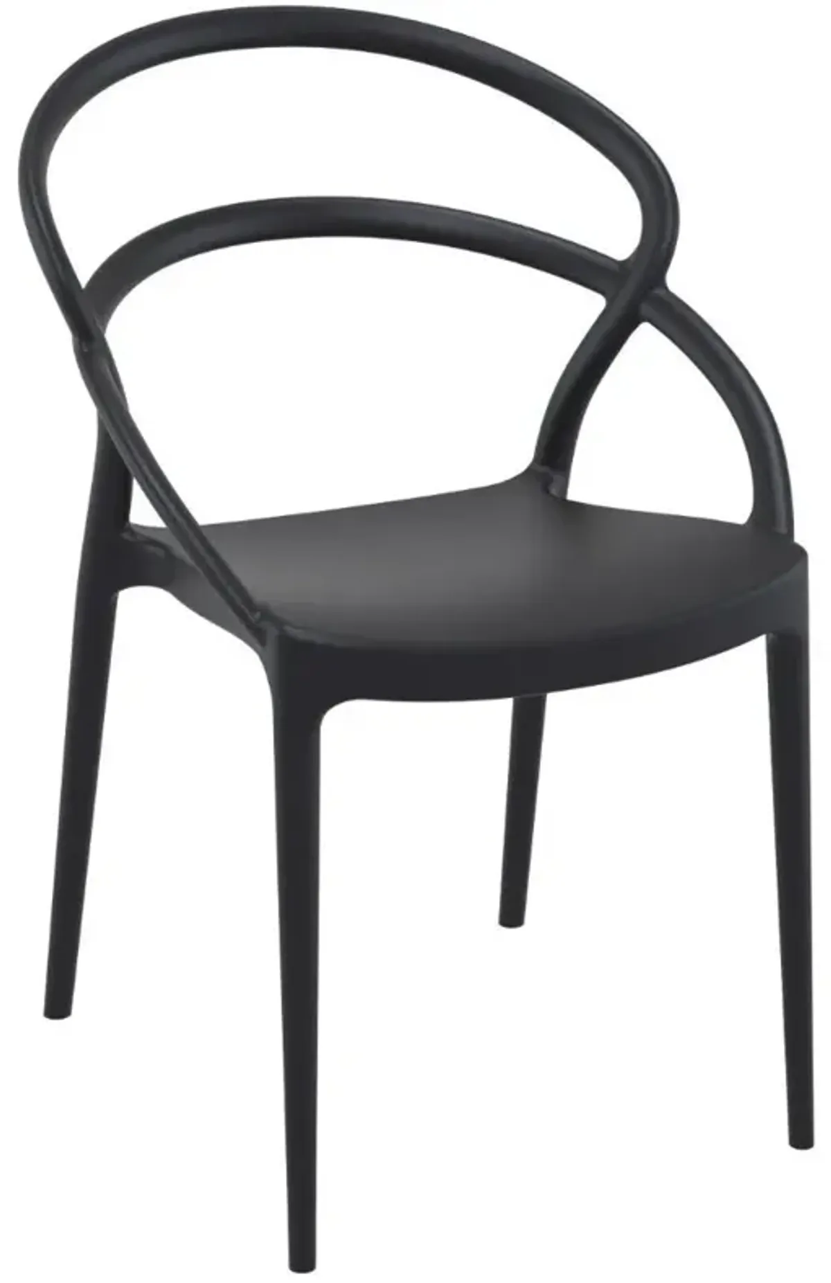 Compamia Pia Dining Chair Black