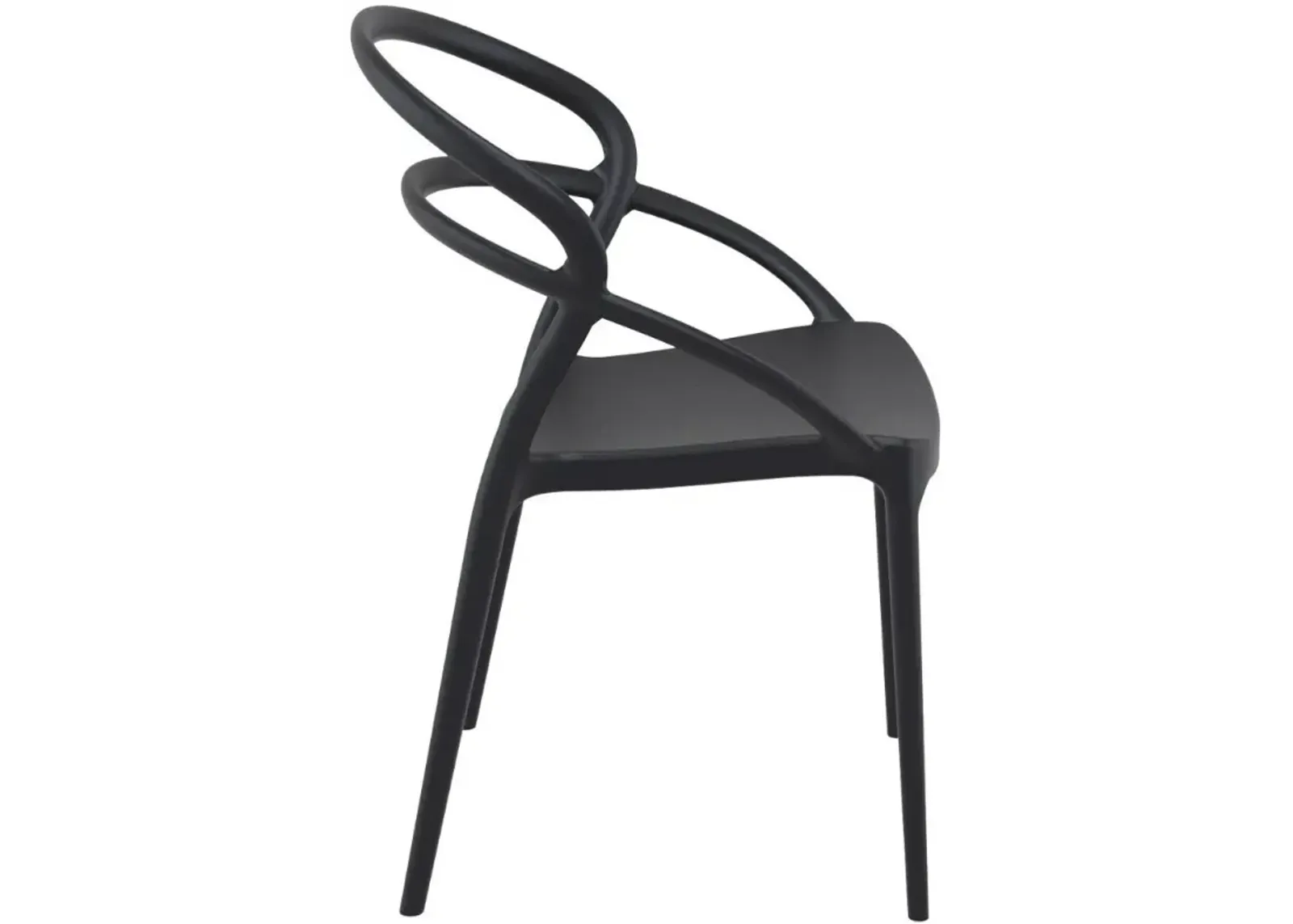 Compamia Pia Dining Chair Black