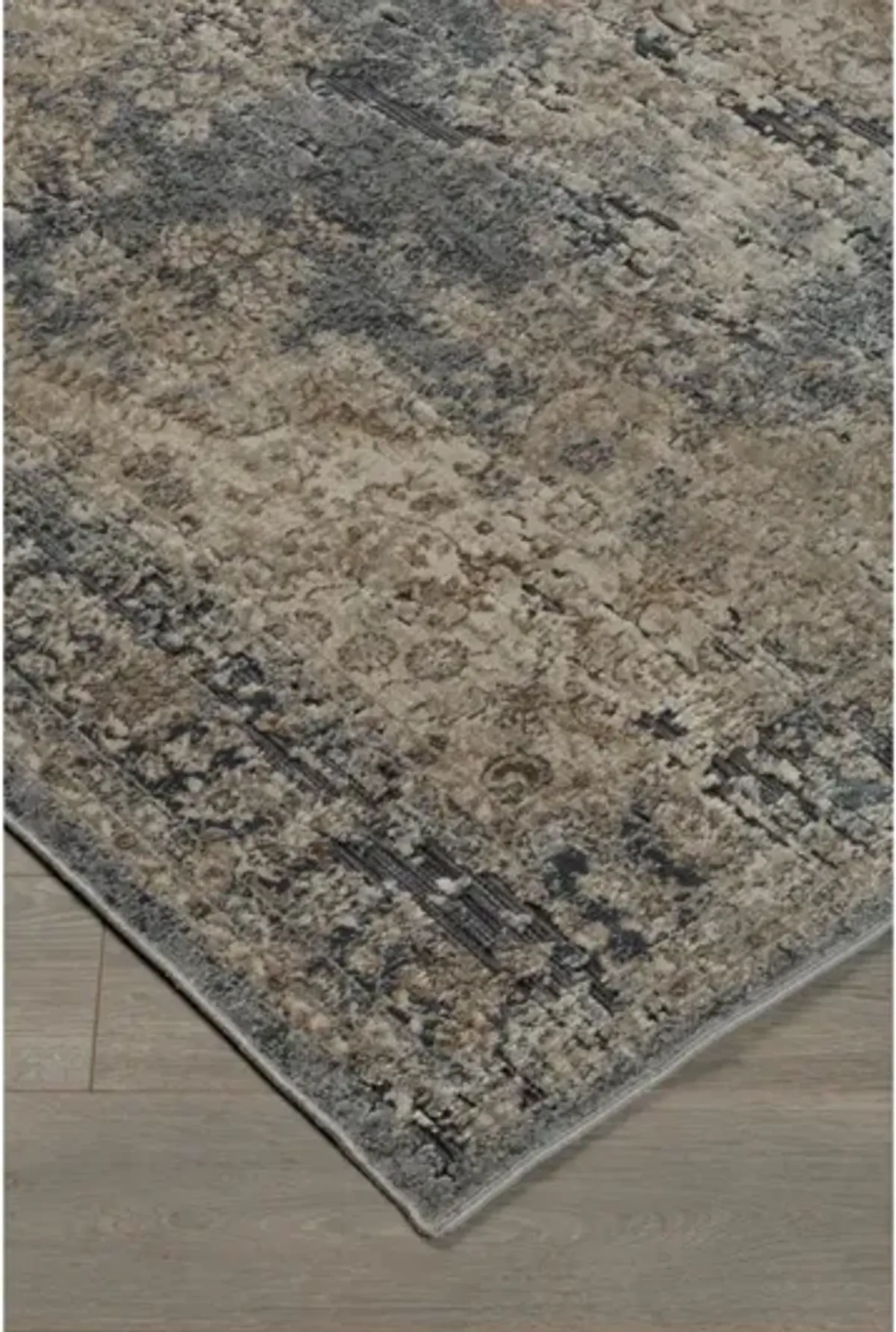 Ashley South Medium Blue/Beige Rug