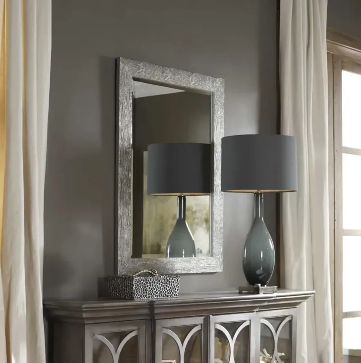 Uttermost Tarek Silver Mirror