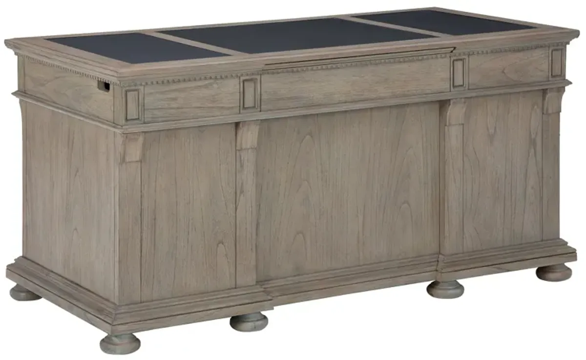 Hekman Junior Executive Desk Driftwood Wellington