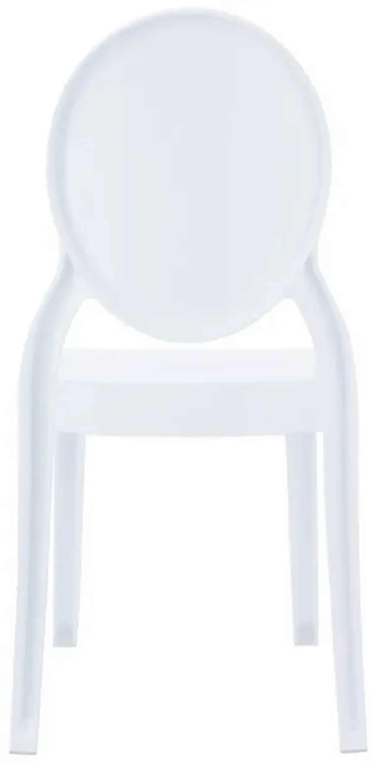 Compamia Kids/Teens Baby Elizabeth Glossy White Chair