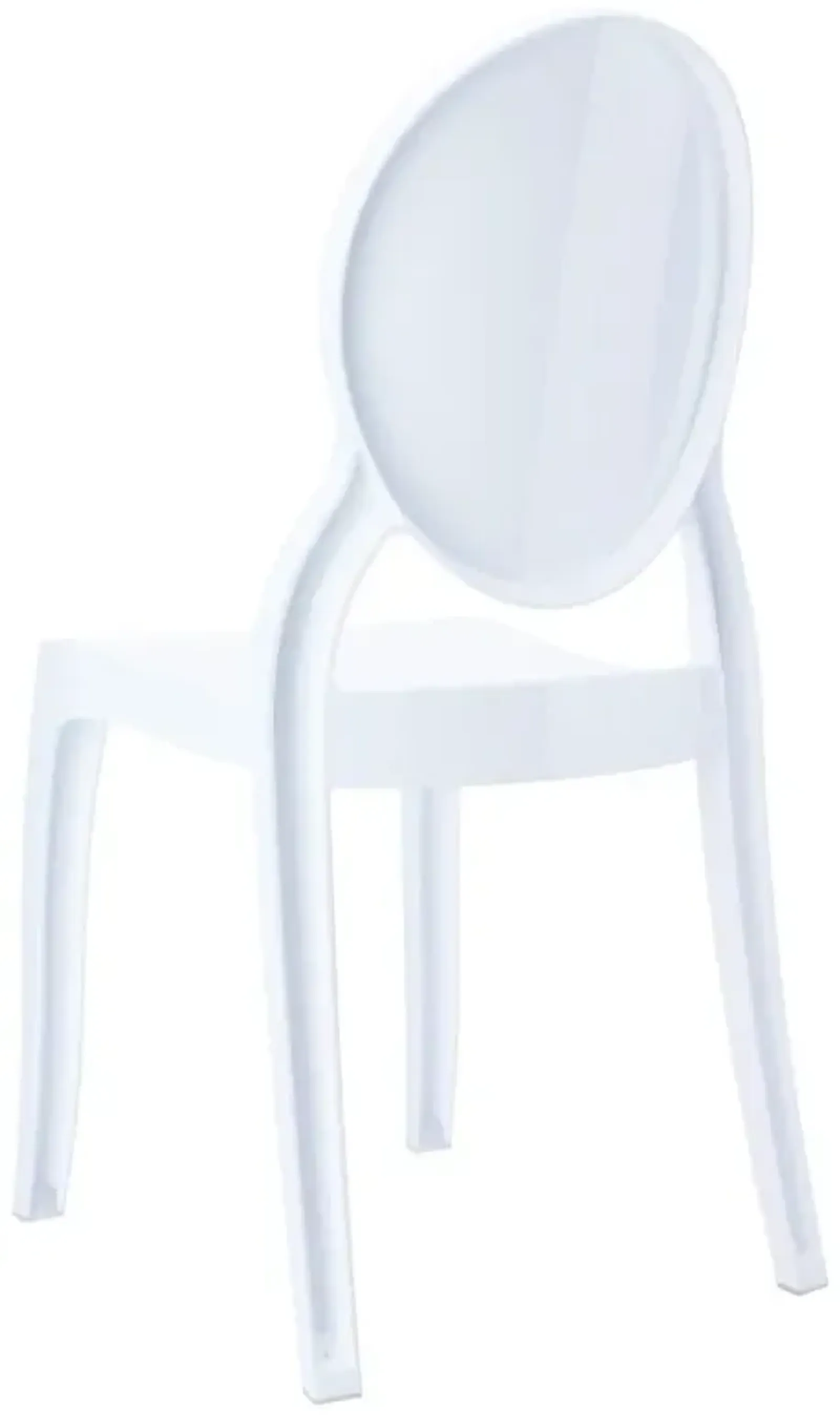 Compamia Kids/Teens Baby Elizabeth Glossy White Chair