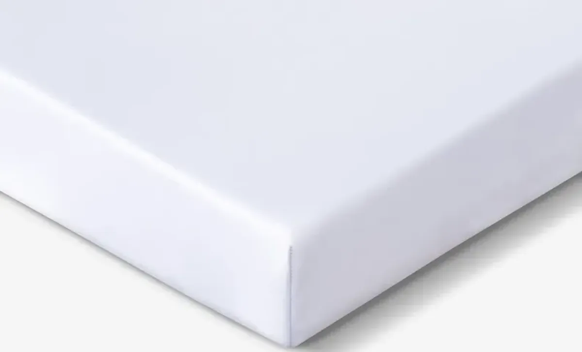 Bedgear Bright White Dri-Tec Performance Crib Sheet