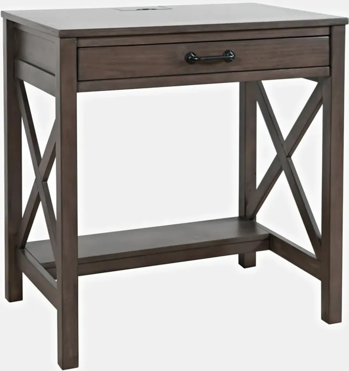 HOBSON POWER DESK - GREY