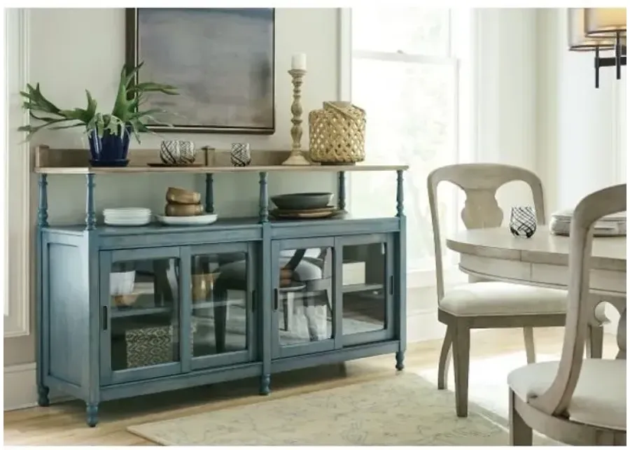 BLUE CREDENZA - LITCHFIELD