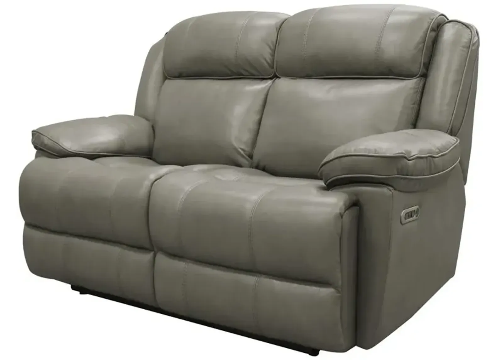 Parker House Eclipse Reclining Loveseat in Florence Heron Finish