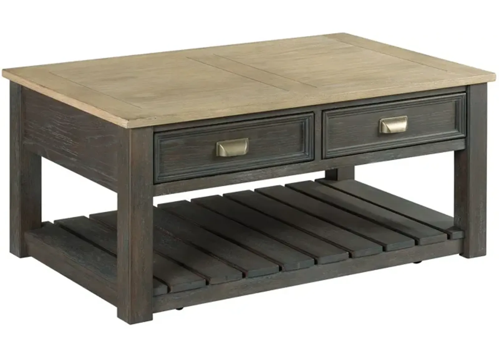 Hammary Lyle Creek-Hamilton Small Rectangular Cocktail Table