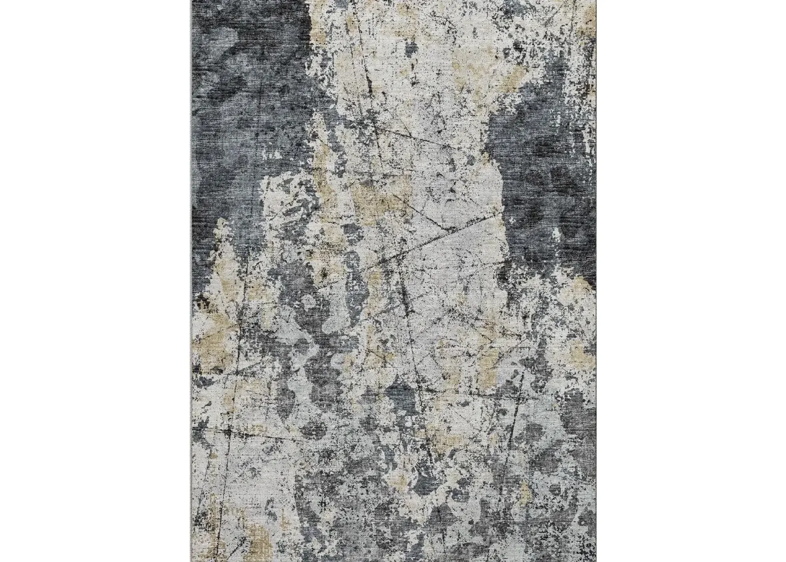 Dalyn Camberley Abstract Industrial Gray & Beige 5'X8' Area Rug