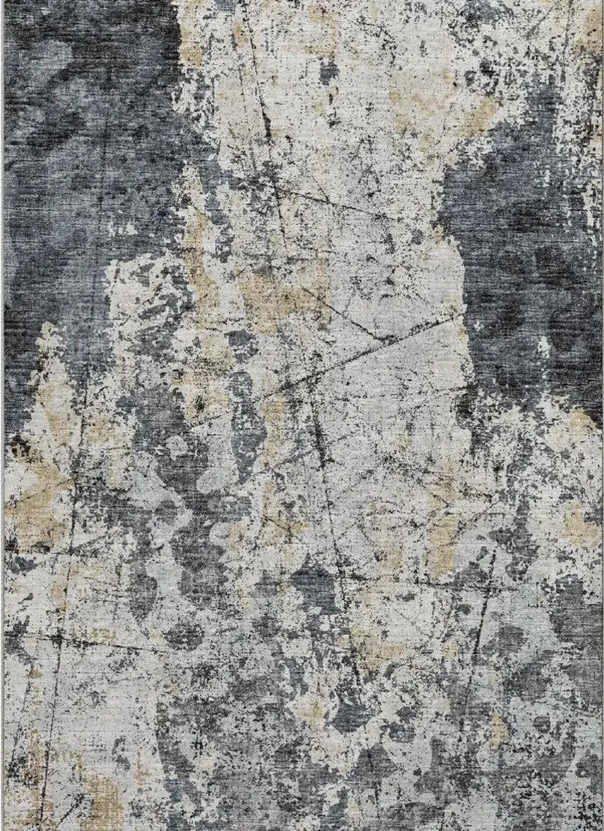 Dalyn Camberley Abstract Industrial Gray & Beige 5'X8' Area Rug