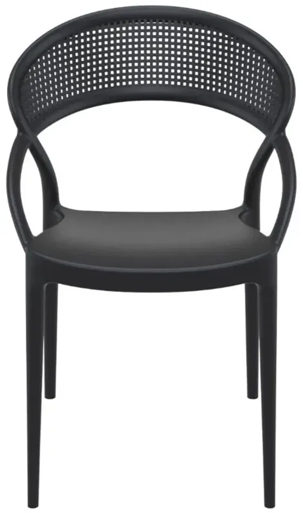 Compamia Sunset Dining Chair Black