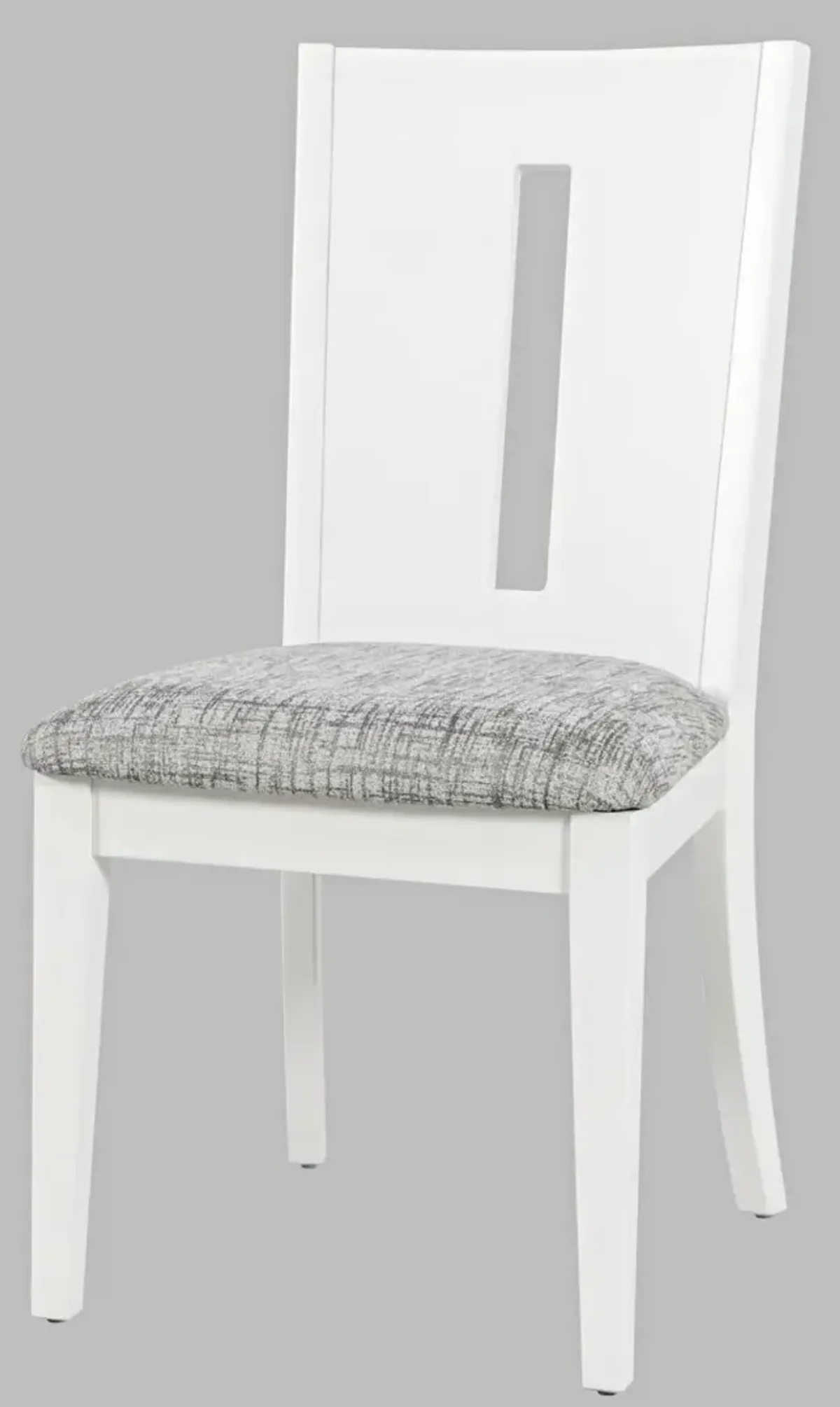 Jofran Urban Icon Slotback Chair White