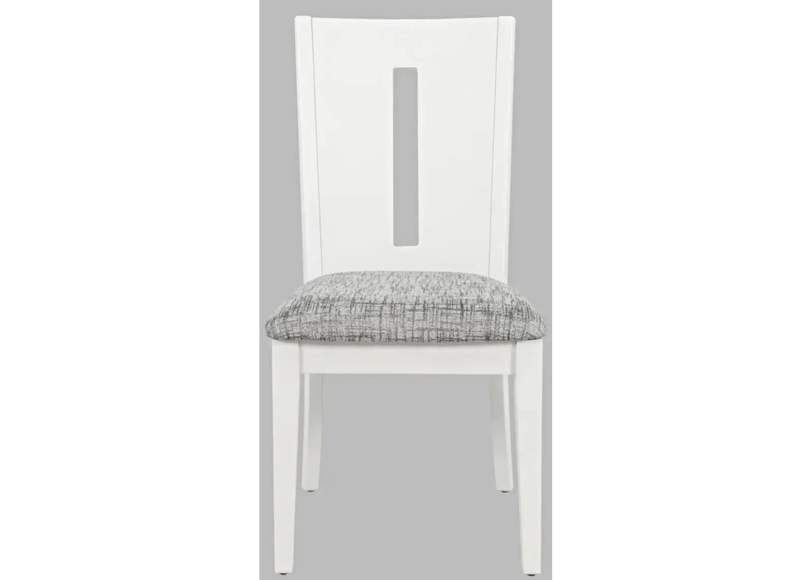 Jofran Urban Icon Slotback Chair White