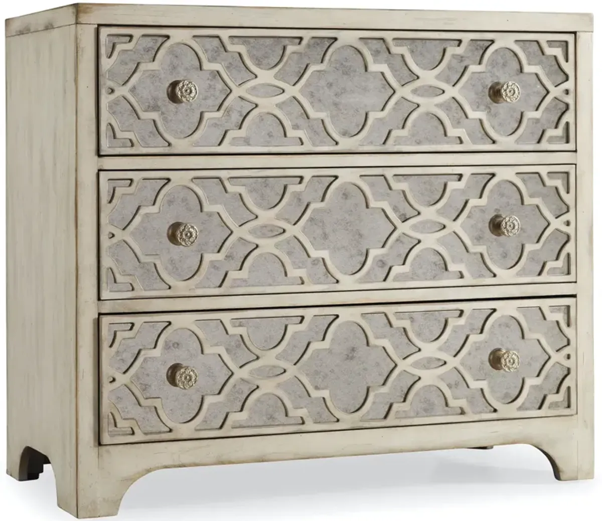 Hooker Furniture Sanctuary Fretwork Chest Pearl Essence