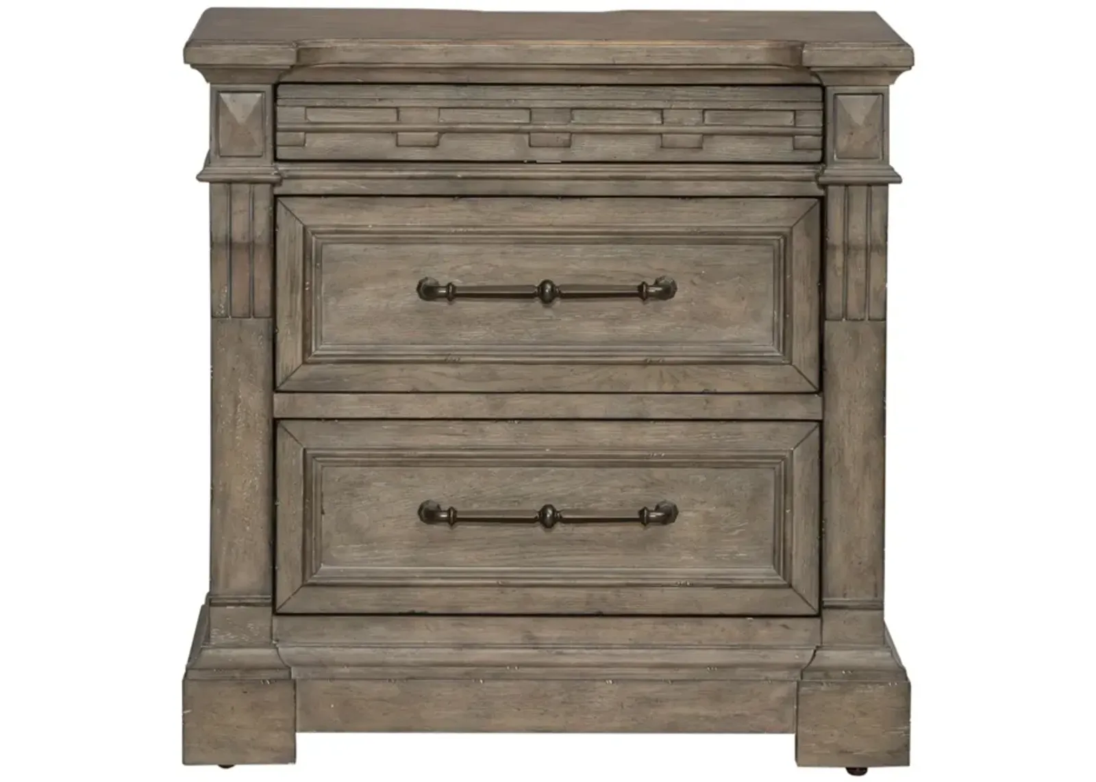 Town & Country Dusty Taupe Nightstand