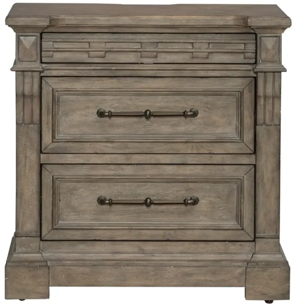 Liberty Furniture Town & Country Dusty Taupe Nightstand