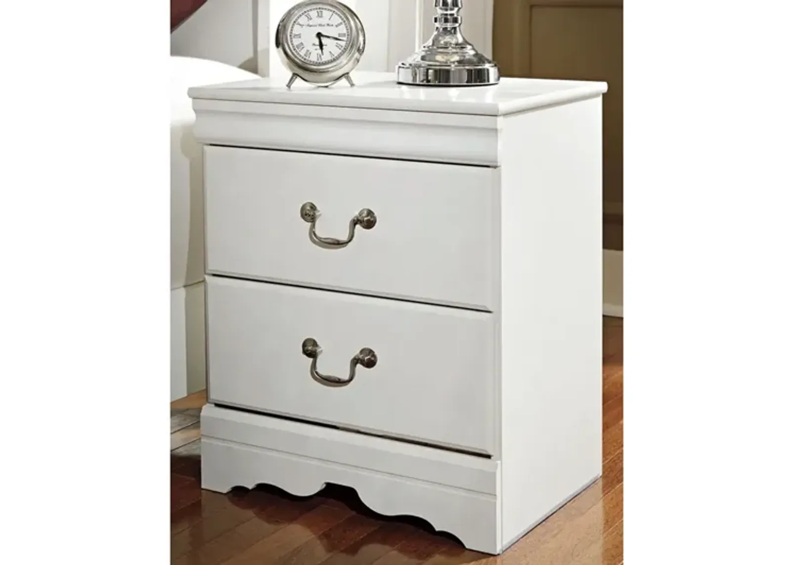 Ashley Anarasia White Nightstand