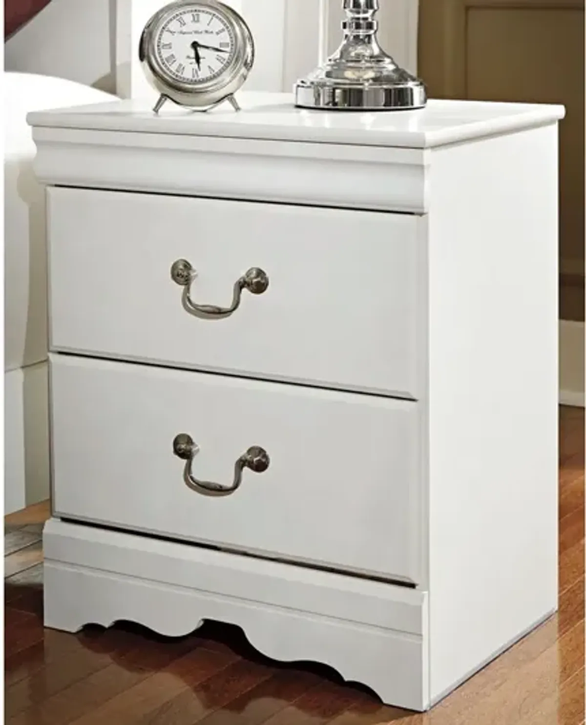 Ashley Anarasia White Nightstand