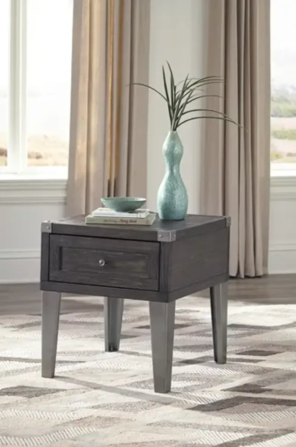 Ashley Todoe Dark Gray End Table