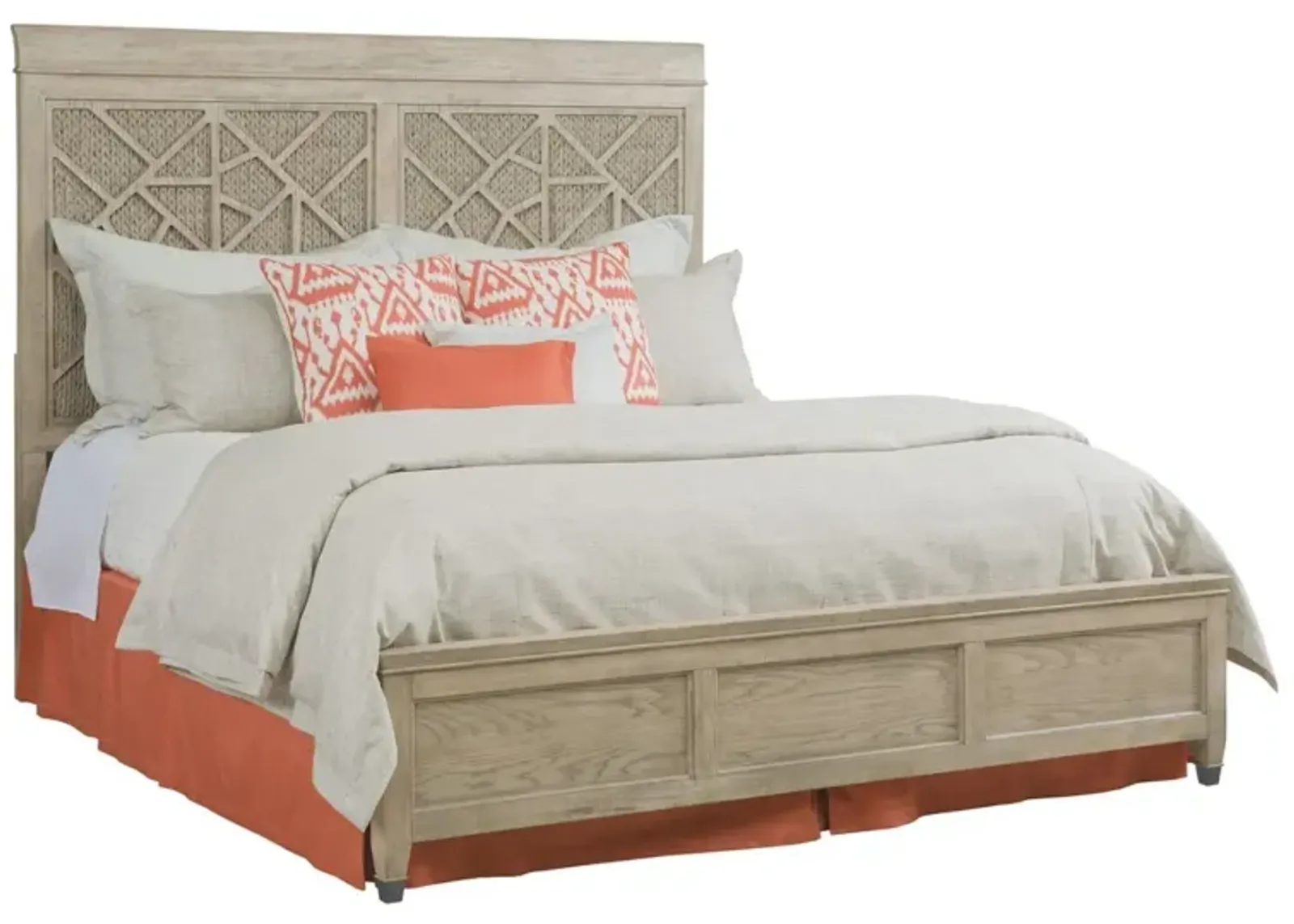 VISTA ALTAMONTE BED HEADBOARD ONLY IN WHITE OAK - KING