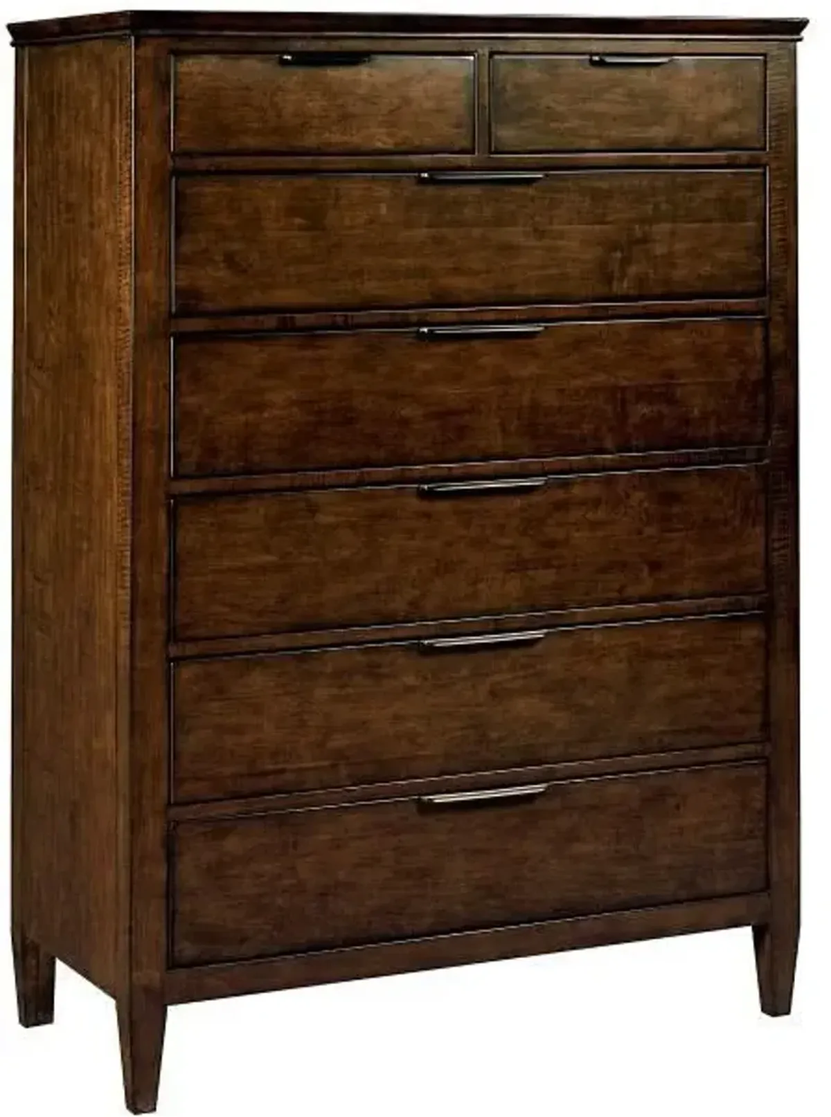 Kincaid Aiden Dark Brown Wooden 7-Drawer Chest