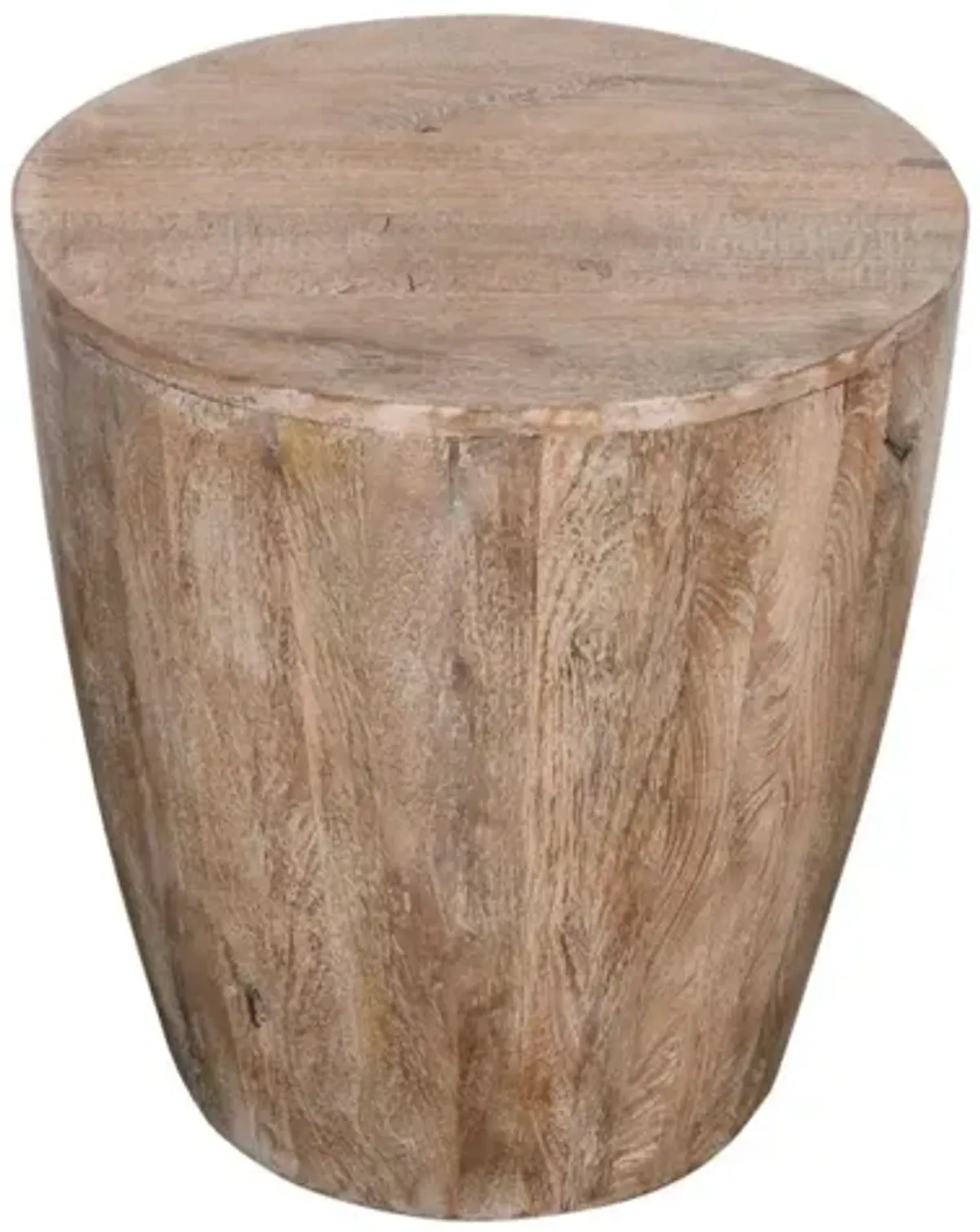 Jofran Origins Drum Table Washed Sand