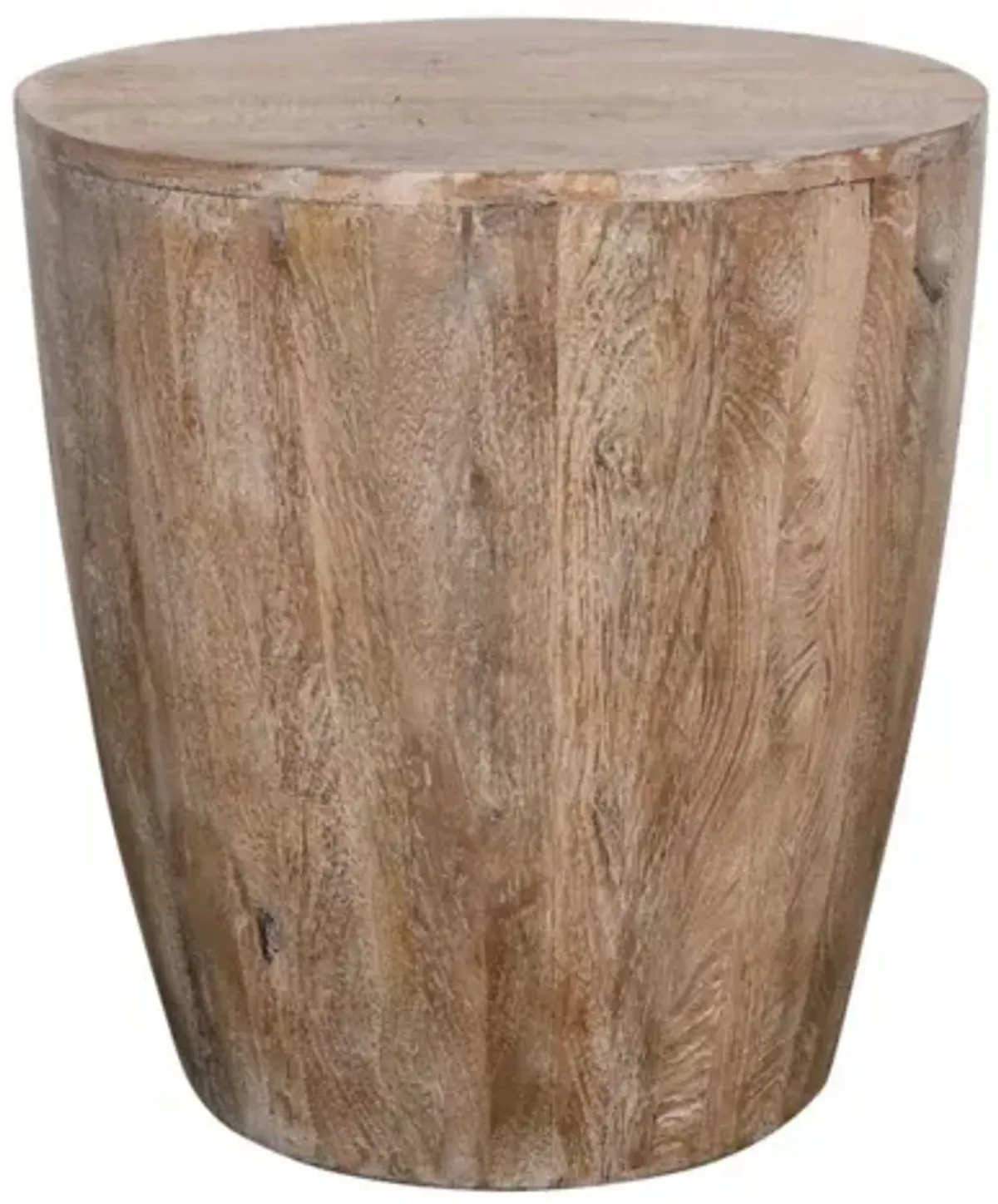 Jofran Origins Drum Table Washed Sand