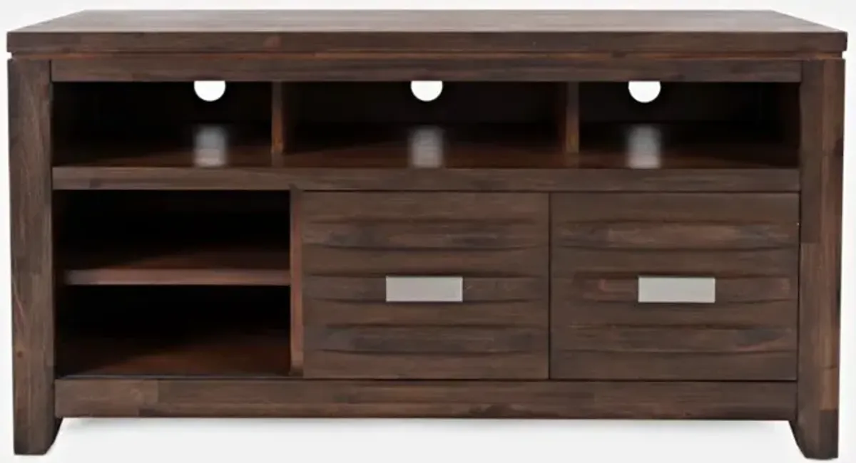 Jofran Altamonte 50 Inch Brushed Walnut Media Entertainment TV Stand