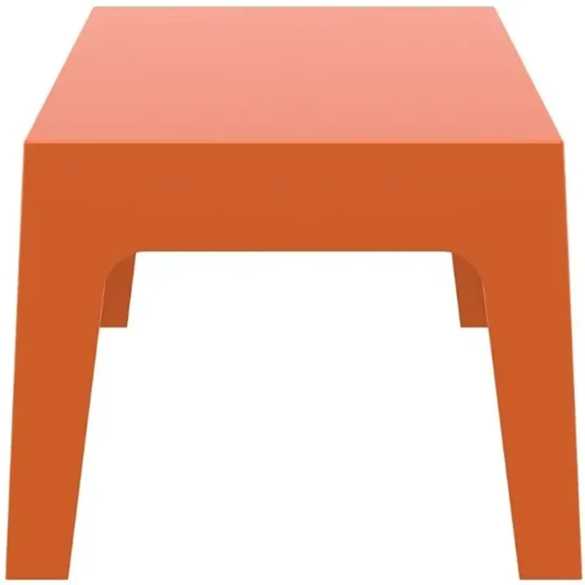 Compamia Box Resin Outdoor Coffee Table Orange