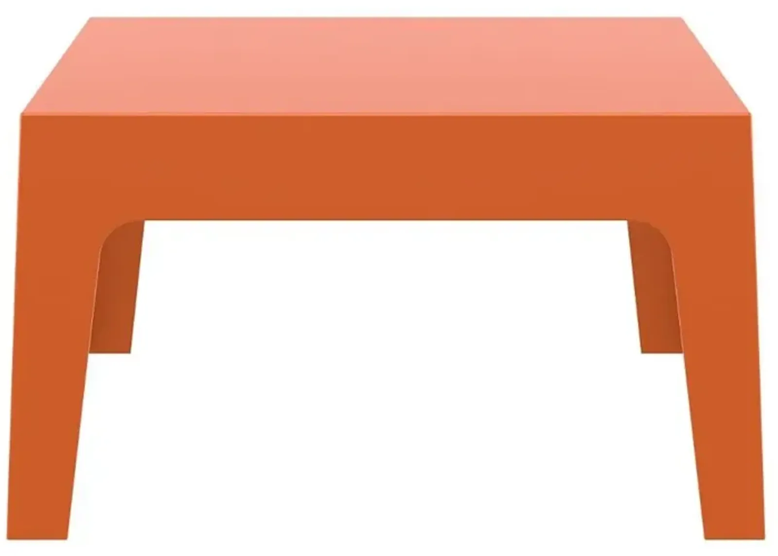 Compamia Box Resin Outdoor Coffee Table Orange