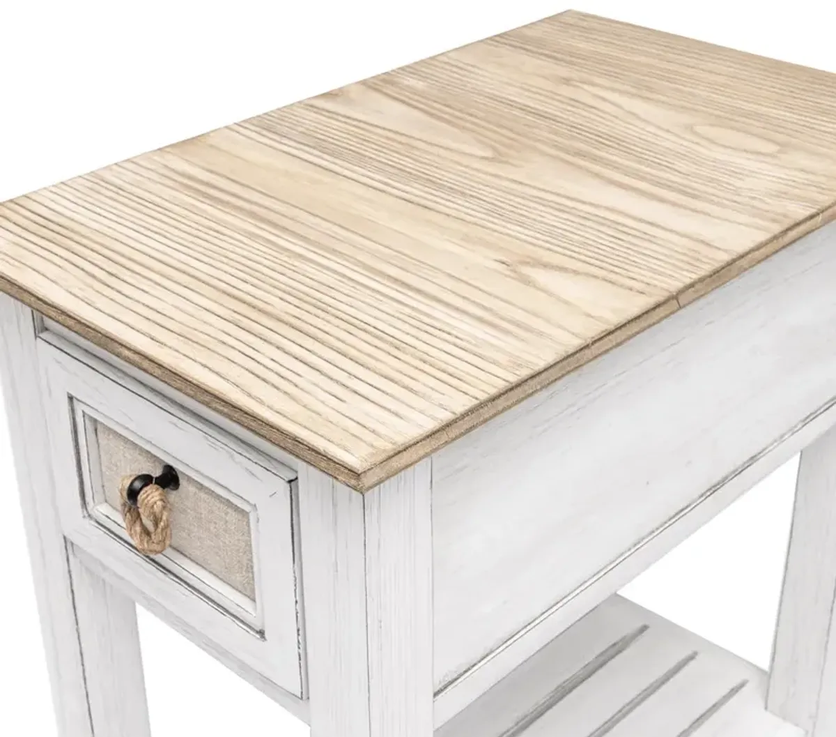 Seawinds Captiva Island Chairside Table Beach Sand Finish