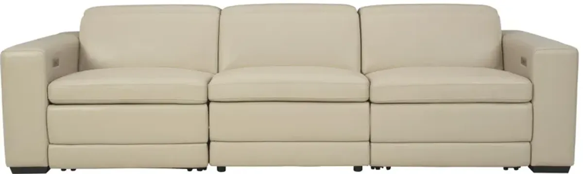 Ashley Texline Sand 4-Piece Power Reclining Sofa