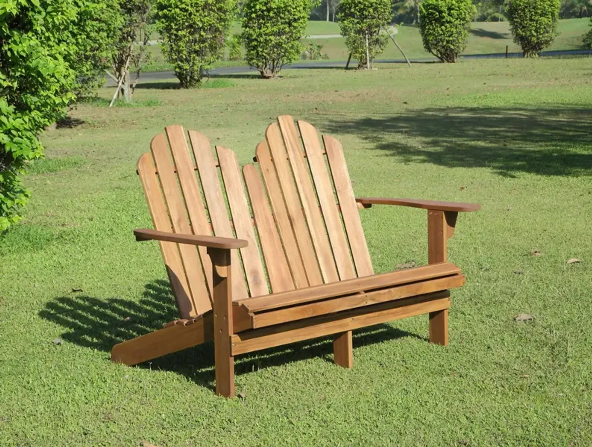 Linon Adirondack Double Bench